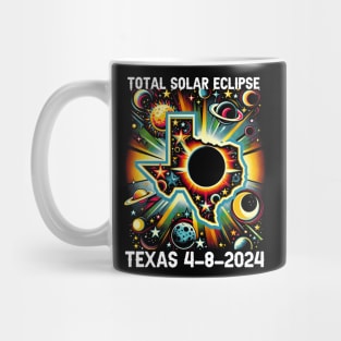 Texas total solar eclipse 08 04 2024 Mug